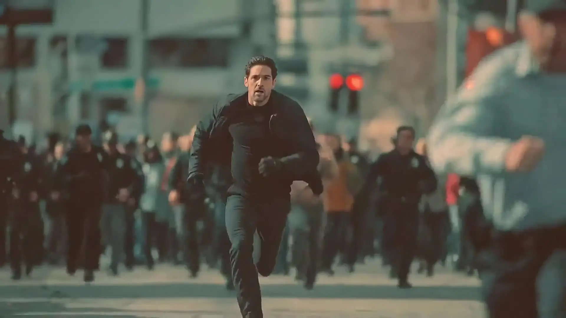 Street pursuit — Multi-character action
